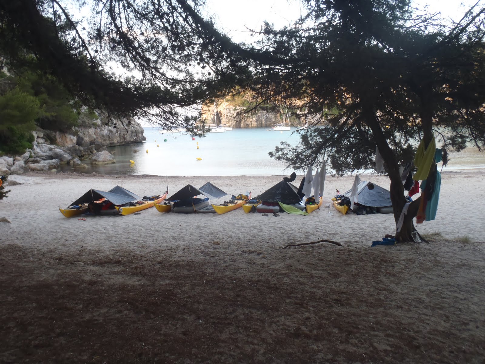 VUELTA A MENORCA EN KAYAK